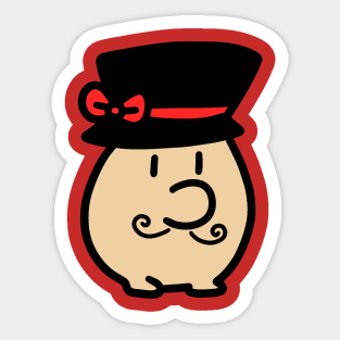 Fancy Mr. Saturn Sticker